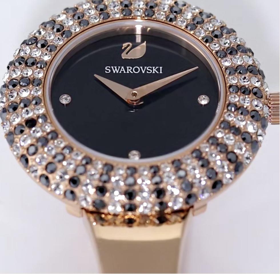 Swarovski watch black